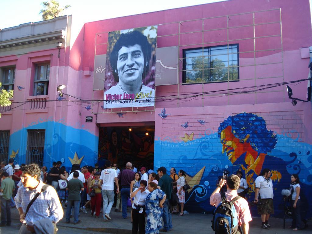 Hostal Barrio Brasil Santiago de Chile Exterior foto